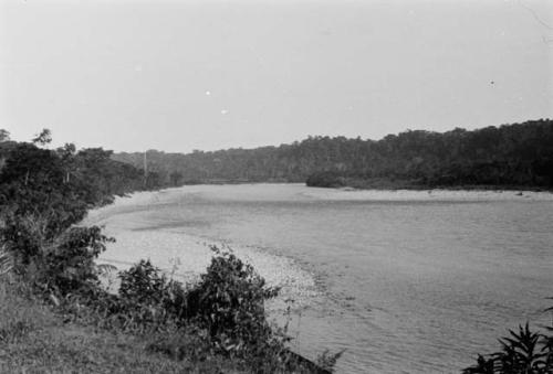 View of upper Rio Napo