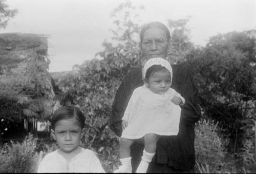 Spanish speaking people along lower Rio Napo