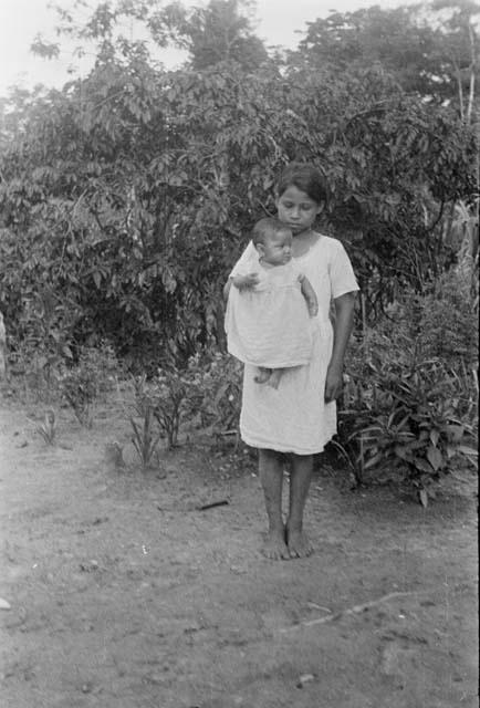 Spanish speaking people along lower Rio Napo