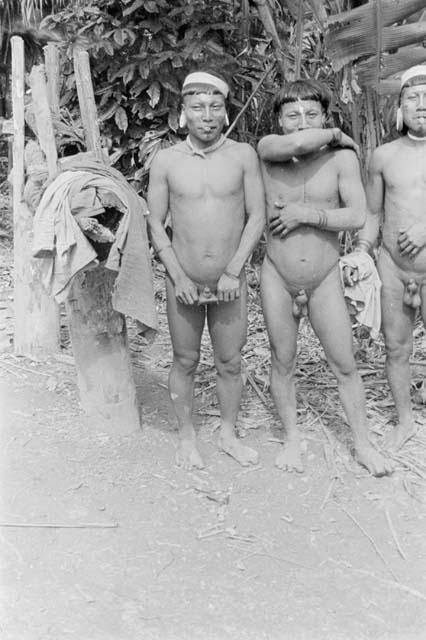 Men in aboriginal costume