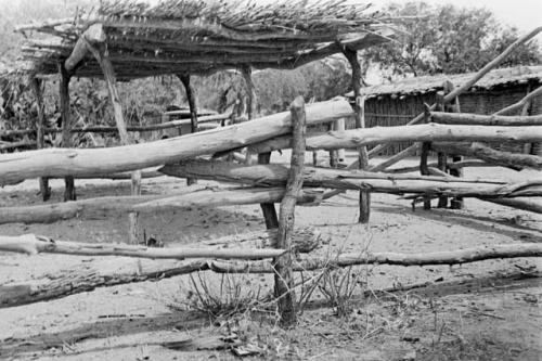 Fence type in house compound and platform