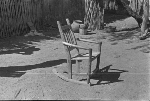 Home-made rocking chair