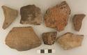 Miscellaneous potsherds.