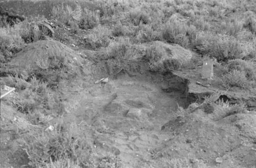 Trench 12, pit str. 2 from south