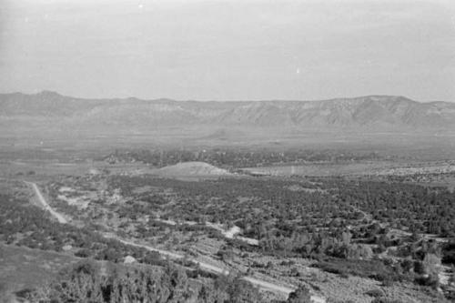 View of Witches Knoll from east foothills