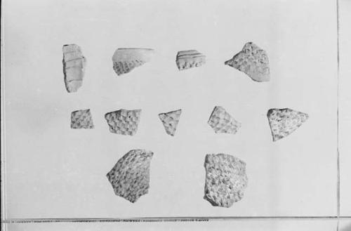 Pottery stone and bone objects collected by PM-Utah expedition of 1937