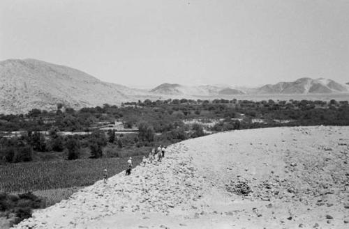 Huge unnamed site with megalithic masonry discovered by Tello, east of Sechin, Casma Valley