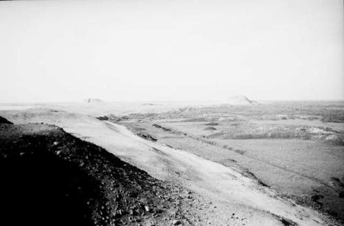 Tello's excavation (ca. 1922) in the Huaca Negra