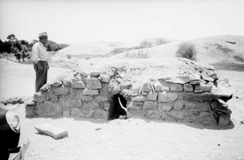 Spanish ovens for making salt near Banduria