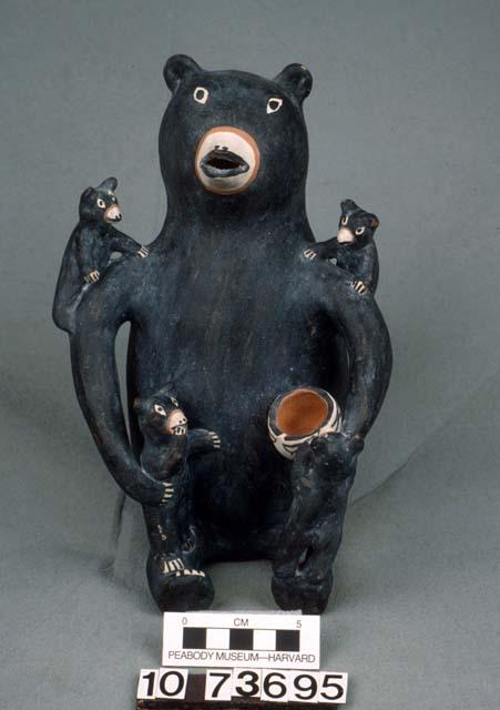 Polychrome Storyteller Bear