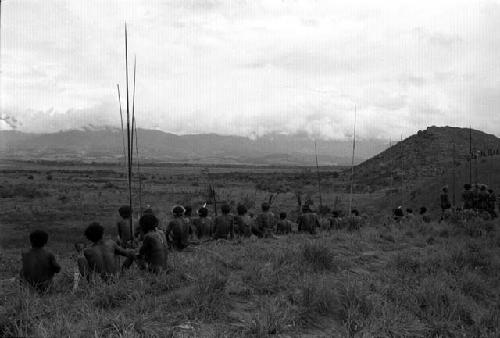 Warriors waiting to go to battle