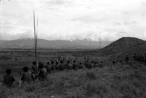 Warriors waiting to go to battle