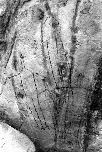 rock drawings