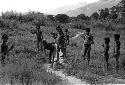 Children playing a game