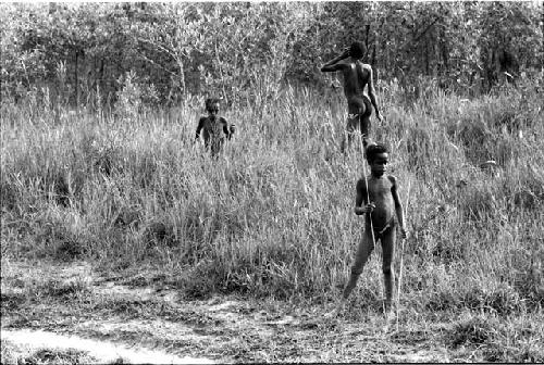 Children playing a game