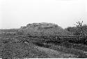 East face of huaca at Site 1