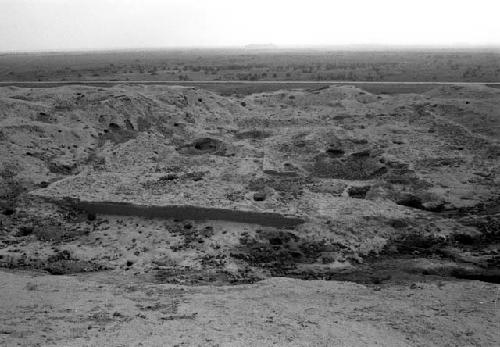 Top of huaca at Site 60