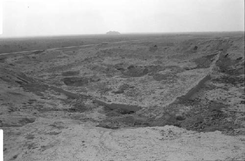 Top of huaca at Site 60