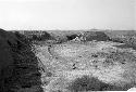 Platform area at Site 61, with other sites in distance