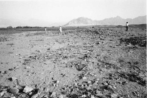 Plaza and platform at Site 75