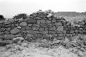 South exterior wall of main structure at Site 85