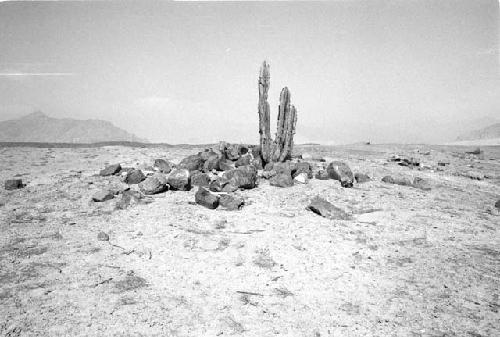 Boulder tomb at Site 87