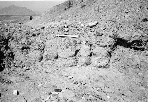 Construction detail of upper platform at Site 93