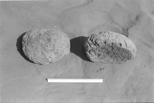 Two mound shaped adobes at Site 93