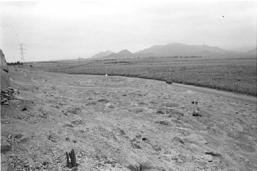 Cemetery and Collection 1 and 2 areas at Site 120