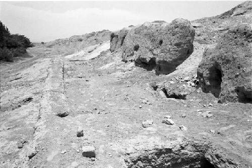 Walls at Site 130