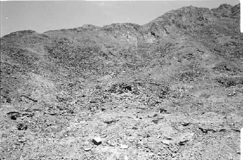 Terraces in Quebrada at Site 135