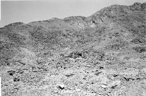 Terraces in Quebrada at Site 135