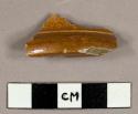 Nottingham-type stoneware base sherd to a jar