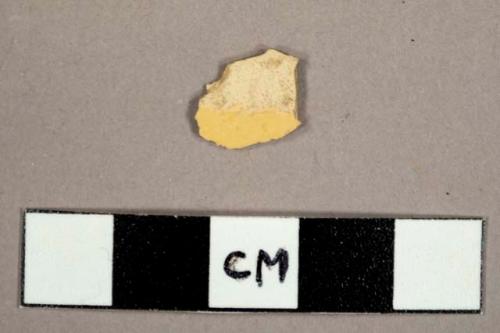 Yellowware sherd