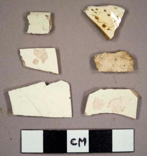 Creamware sherds