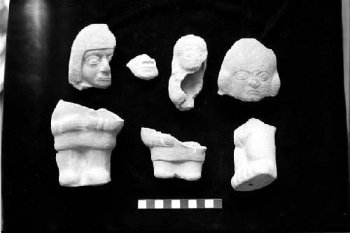 Hollow figurines from Site 133