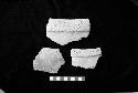 Incised and punctate slab thickened sherds from Sites 134, 123 and 130