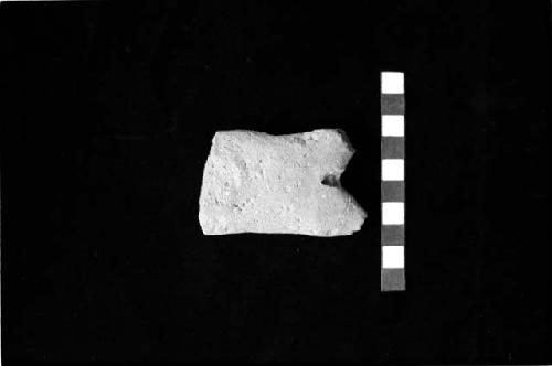 Fragment of female figurine from Site 130