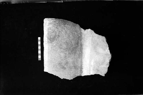 Tall vertical incurving jar neck sherd from Site 133