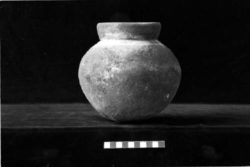 Jar with low relief from Site 131