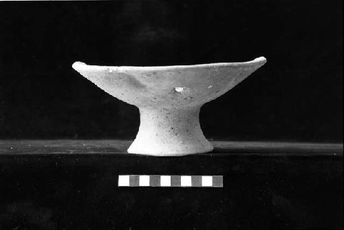 Tall pedestaled bowl from Site 131