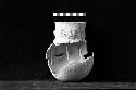 Crying face neck jar from Site 131