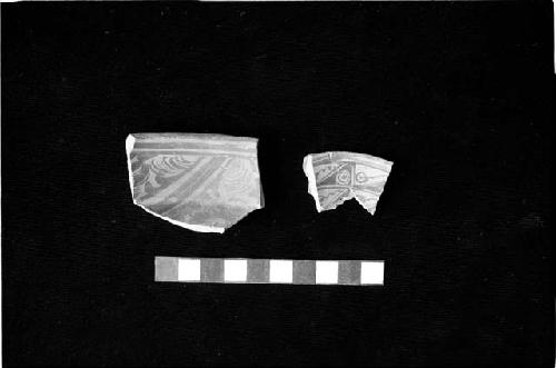 Ceramic sherds from Sites 128 and 94