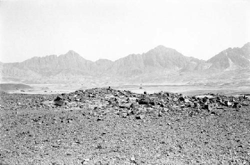 Unit 2 "windbreak" structure at Site 83