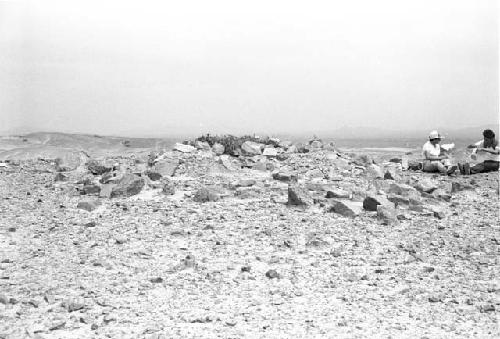 Rock cairn tomb at Site 106