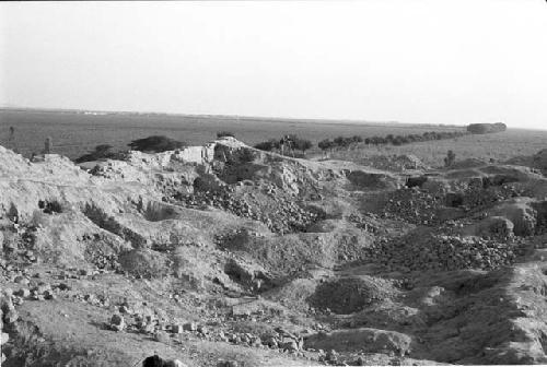 Huaqueo B at Site 128 with Sites 30 and 31 in background