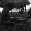 Aloro working on a spear