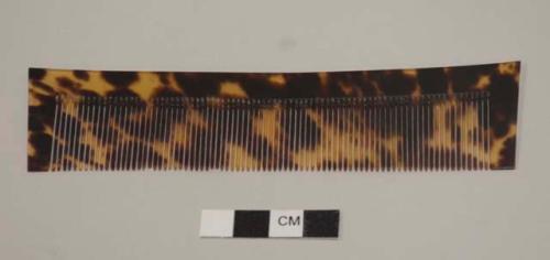 Tortoiseshell comb