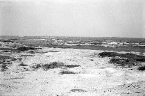 Terraces A and B at Site 181, with sites 180, 178 and 179 in background