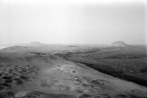 View from Huaca Prieta (Site 167)